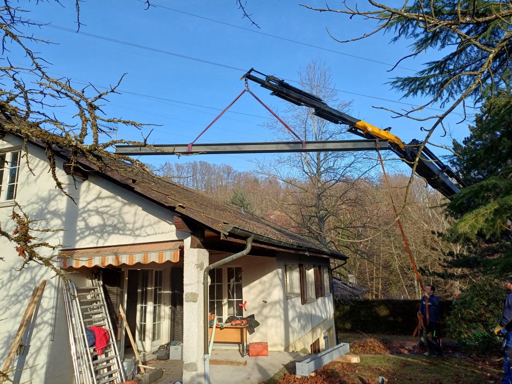 Rénovation de charpente réalisée par Bocan SARL