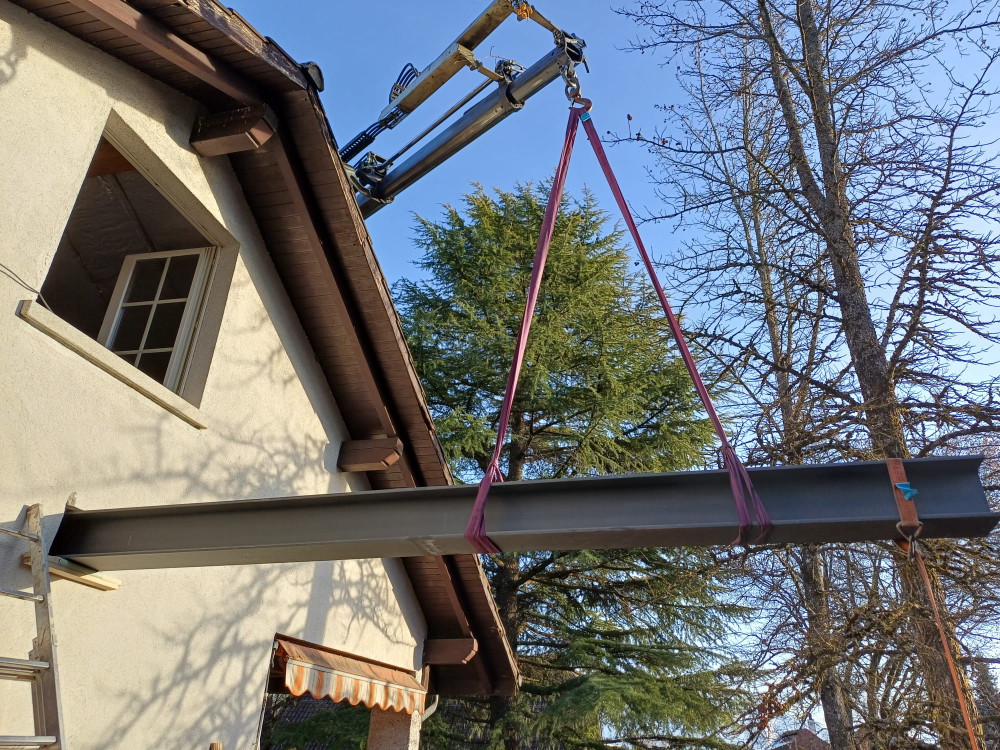 Travaux de charpente à Le Mont-sur-Lausanne