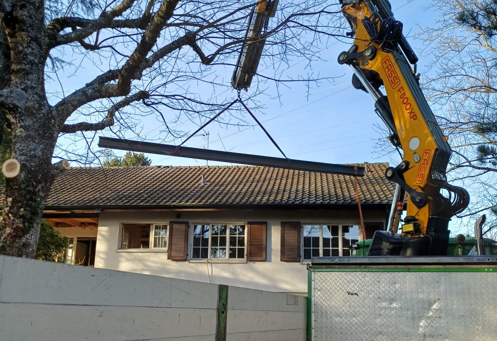 Travaux de charpente à Le Mont-sur-Lausanne