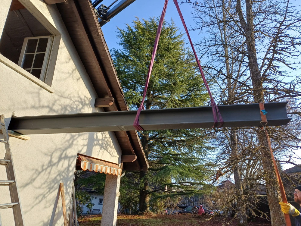 Travaux de charpente à Le Mont-sur-Lausanne