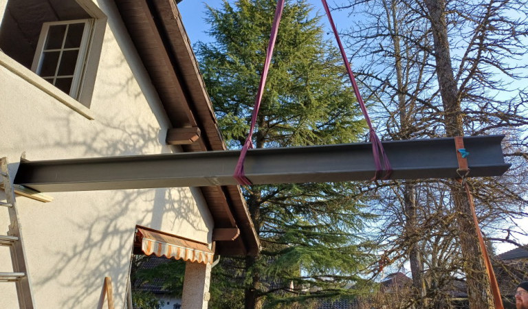 Travaux de charpente à Le Mont-sur-Lausanne